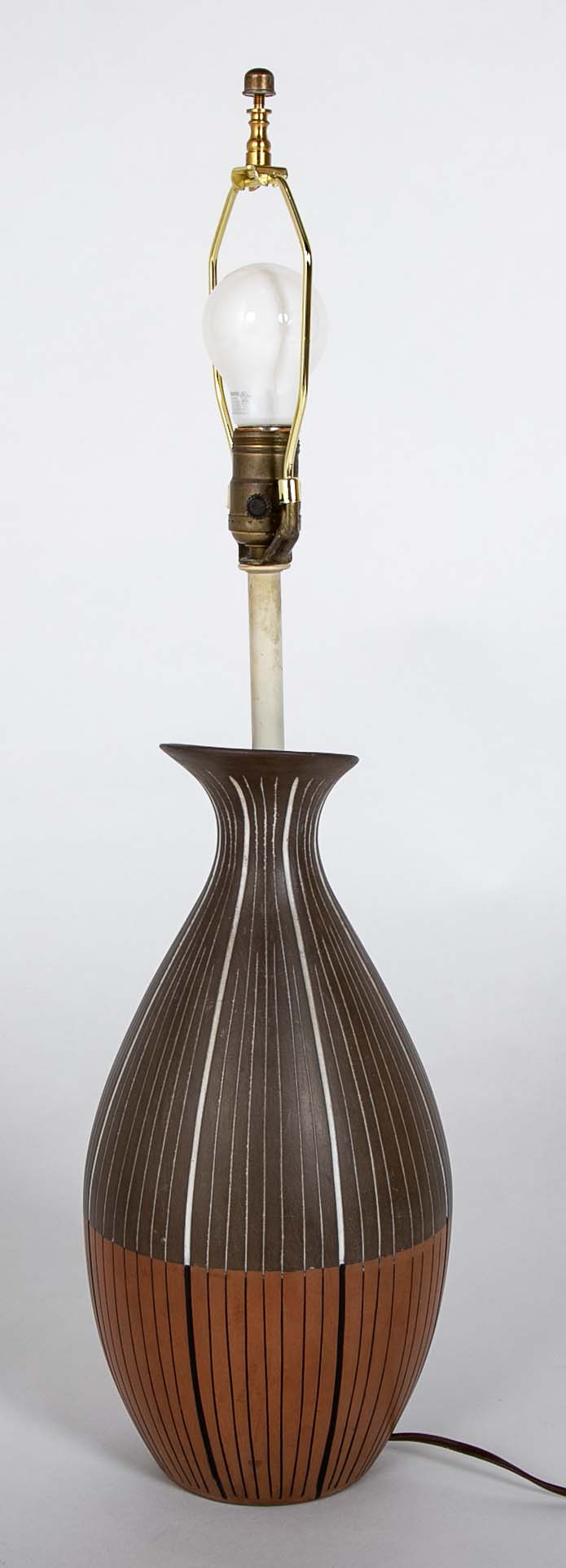 Mid-Century Italian Lamp by Ugo Zaccagnini for Raymor