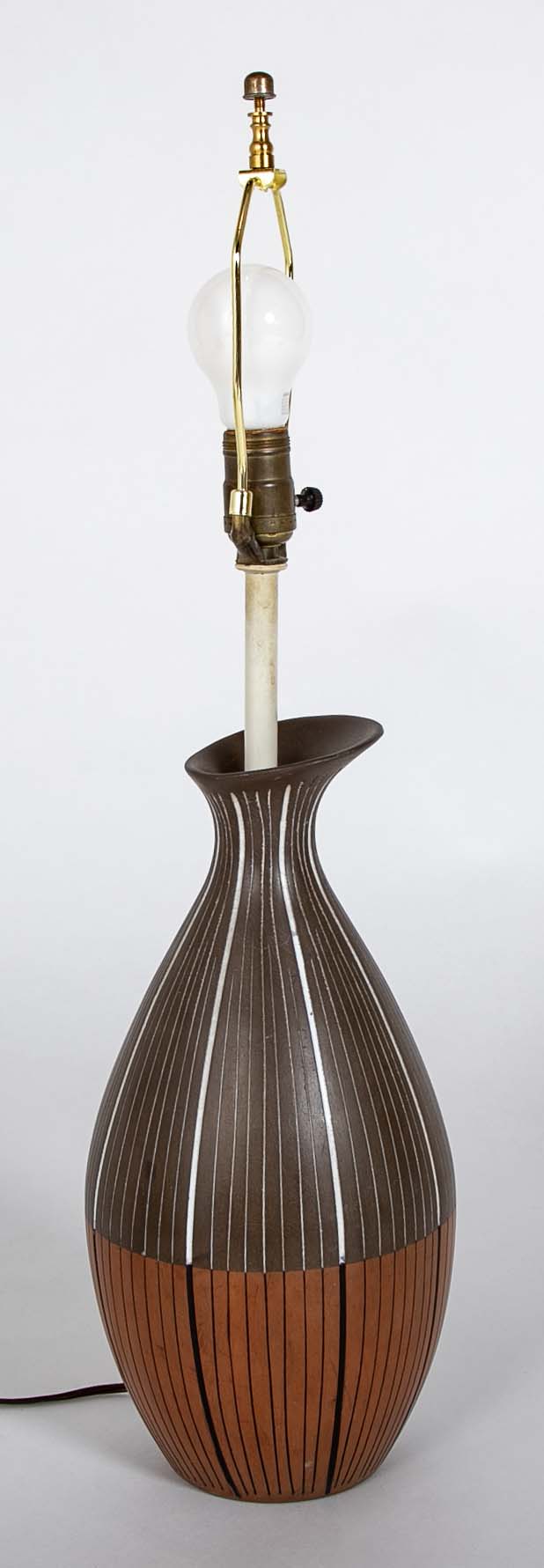 Mid-Century Italian Lamp by Ugo Zaccagnini for Raymor