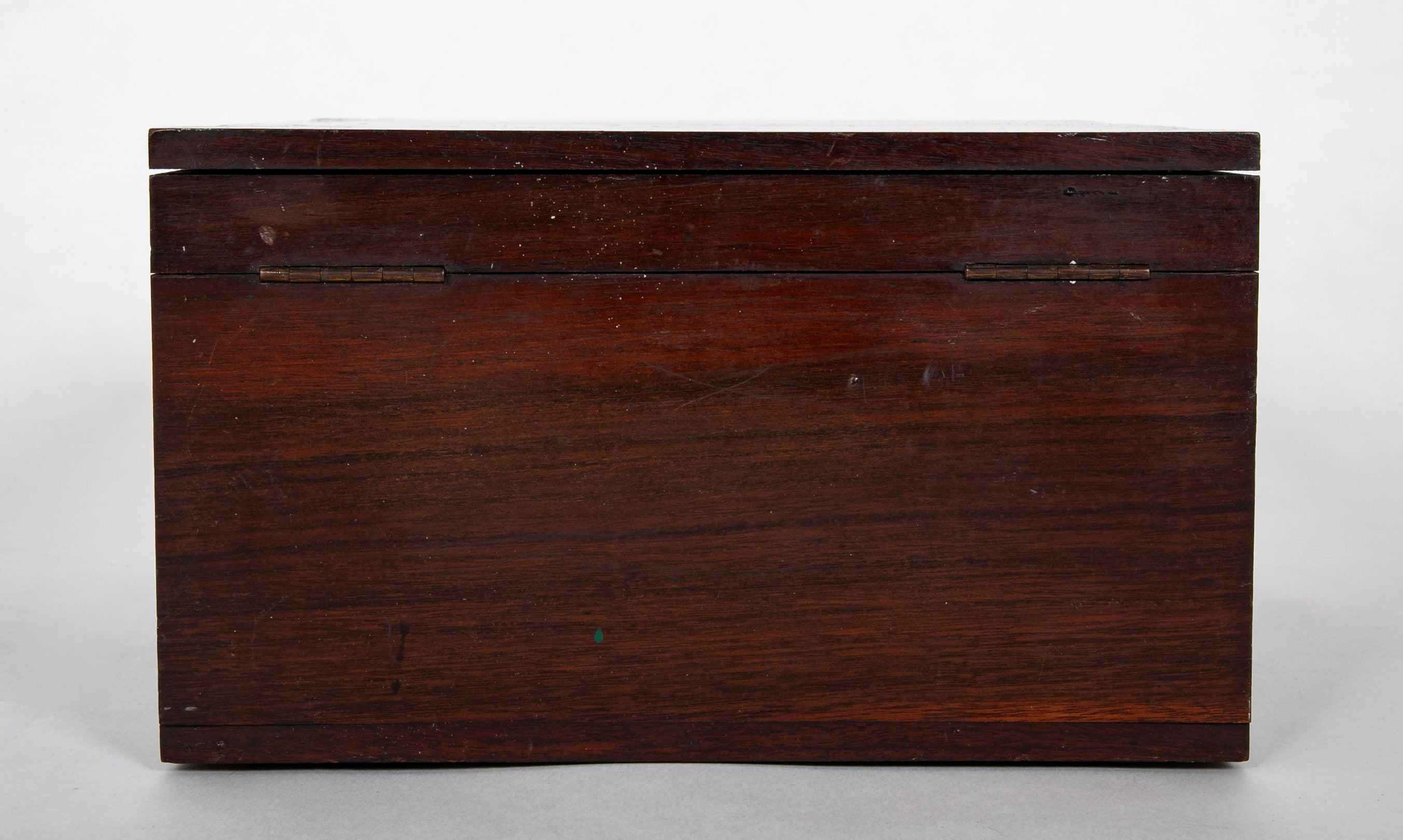19th Century Boxed Ship's Compass Marked "J. & A. Molteni Paris"