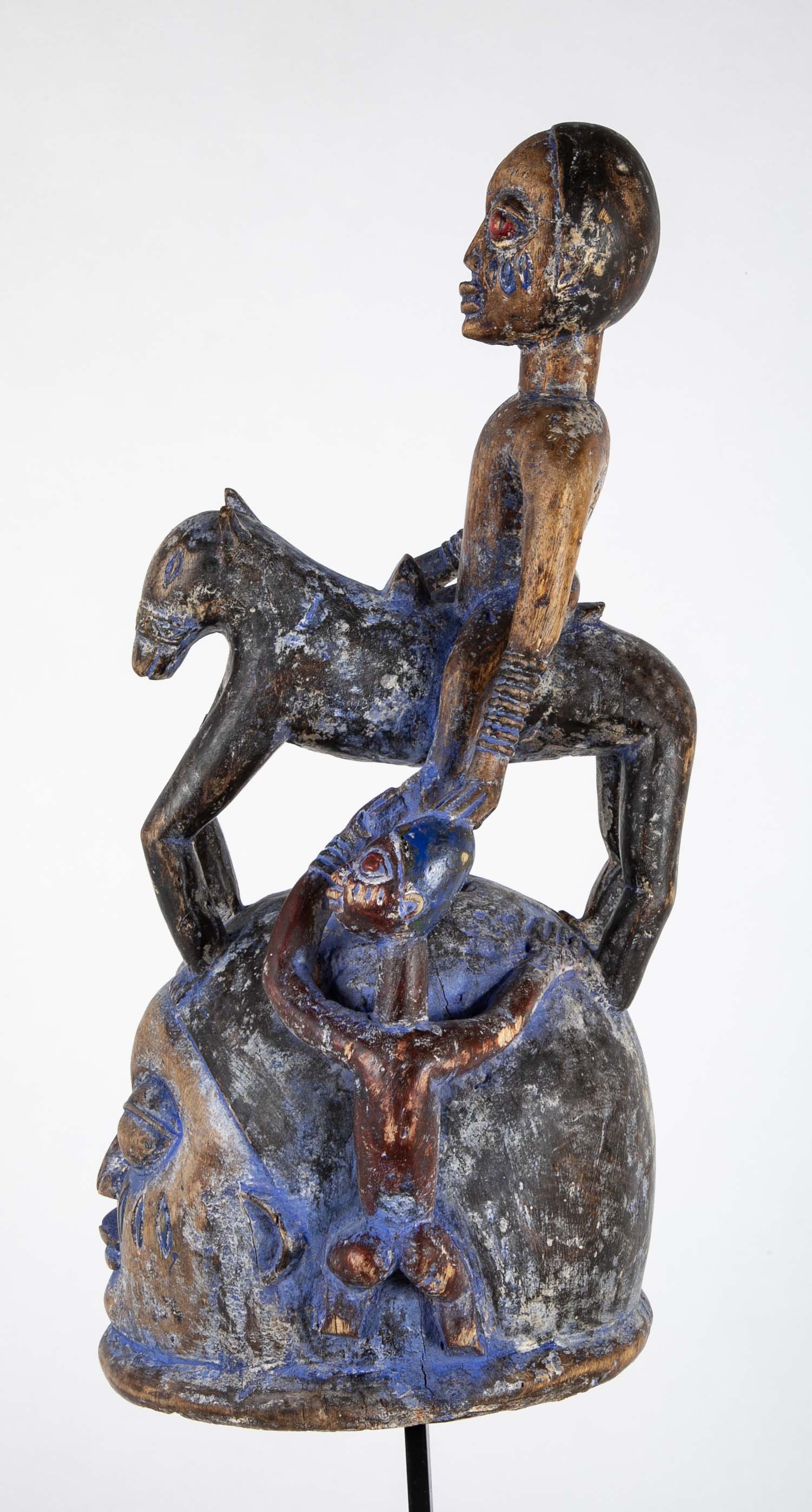 Nigerian Yoruba Ceremonial Head Piece