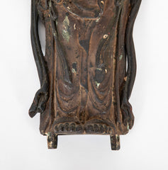 Cast Iron Temple Buddha