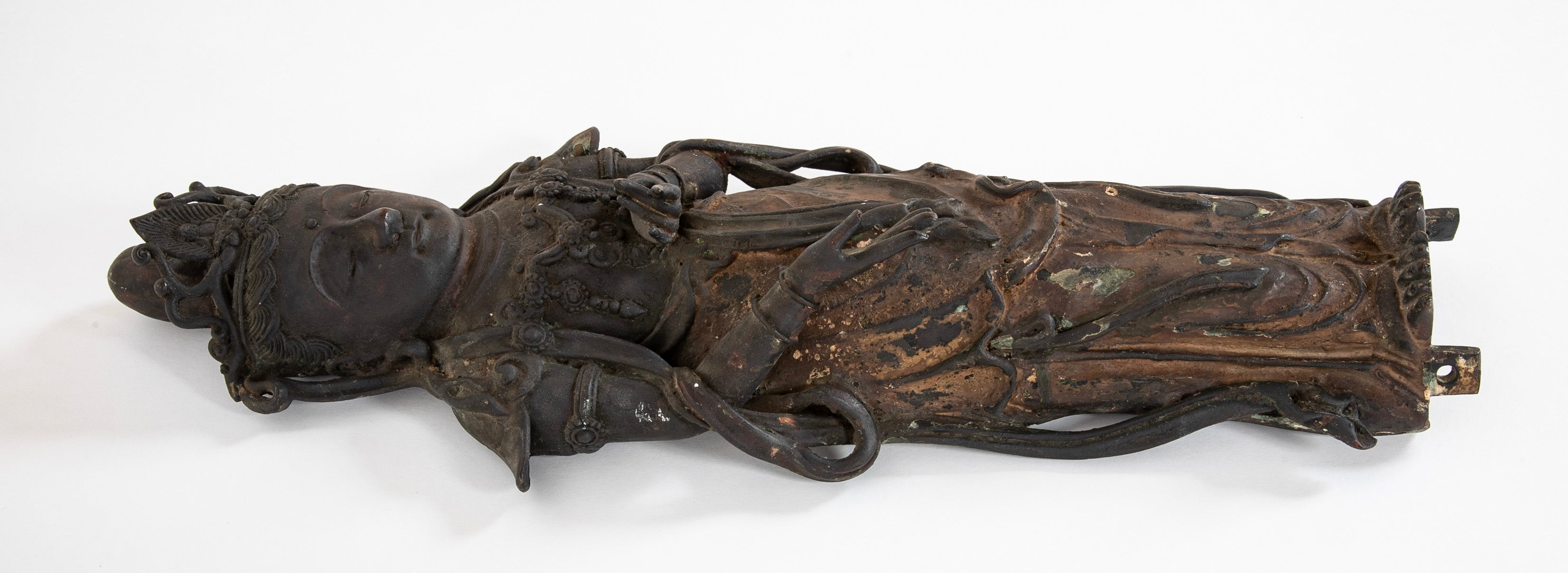 Cast Iron Temple Buddha