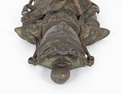 Cast Iron Temple Buddha