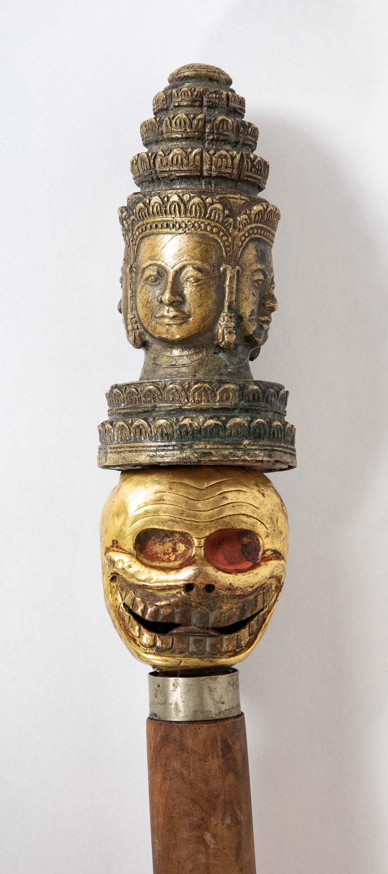 Buddhist Tibetan Ceremonial Staff