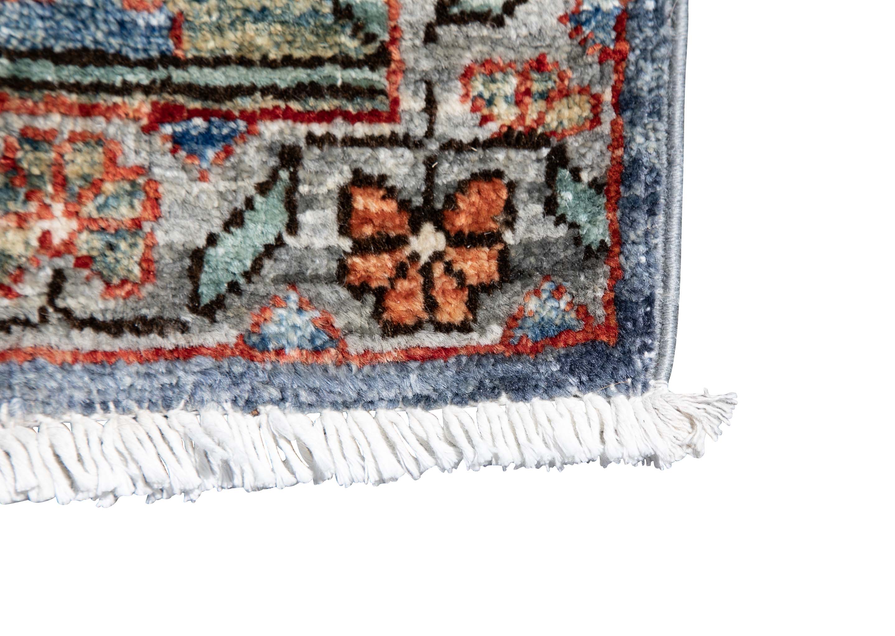 Herati or Serapi Style Afghan Rug likely from Northwest Afghanistan Weaving Tradition