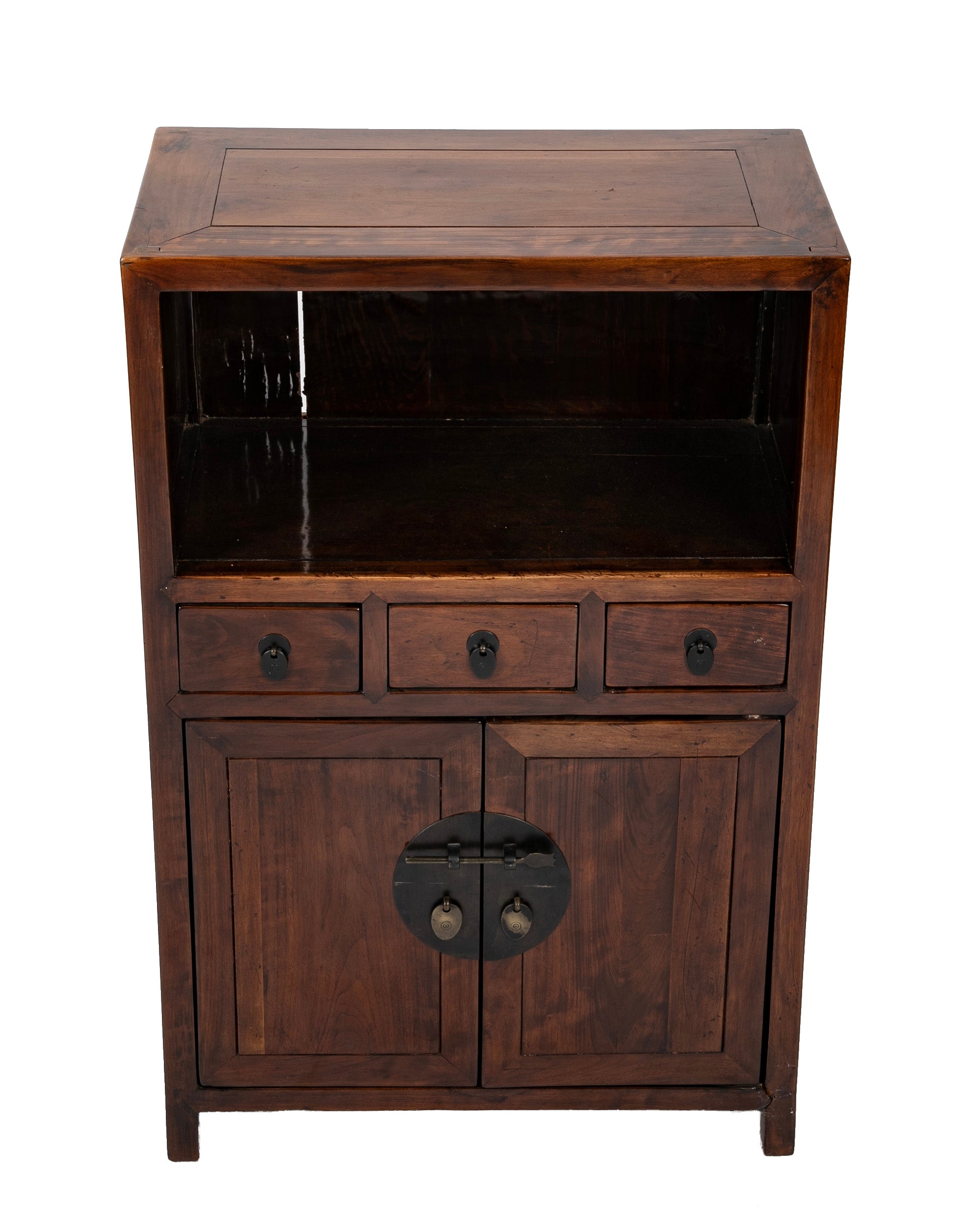 Pair of 19th Century Chinese Hardwood Cabinets