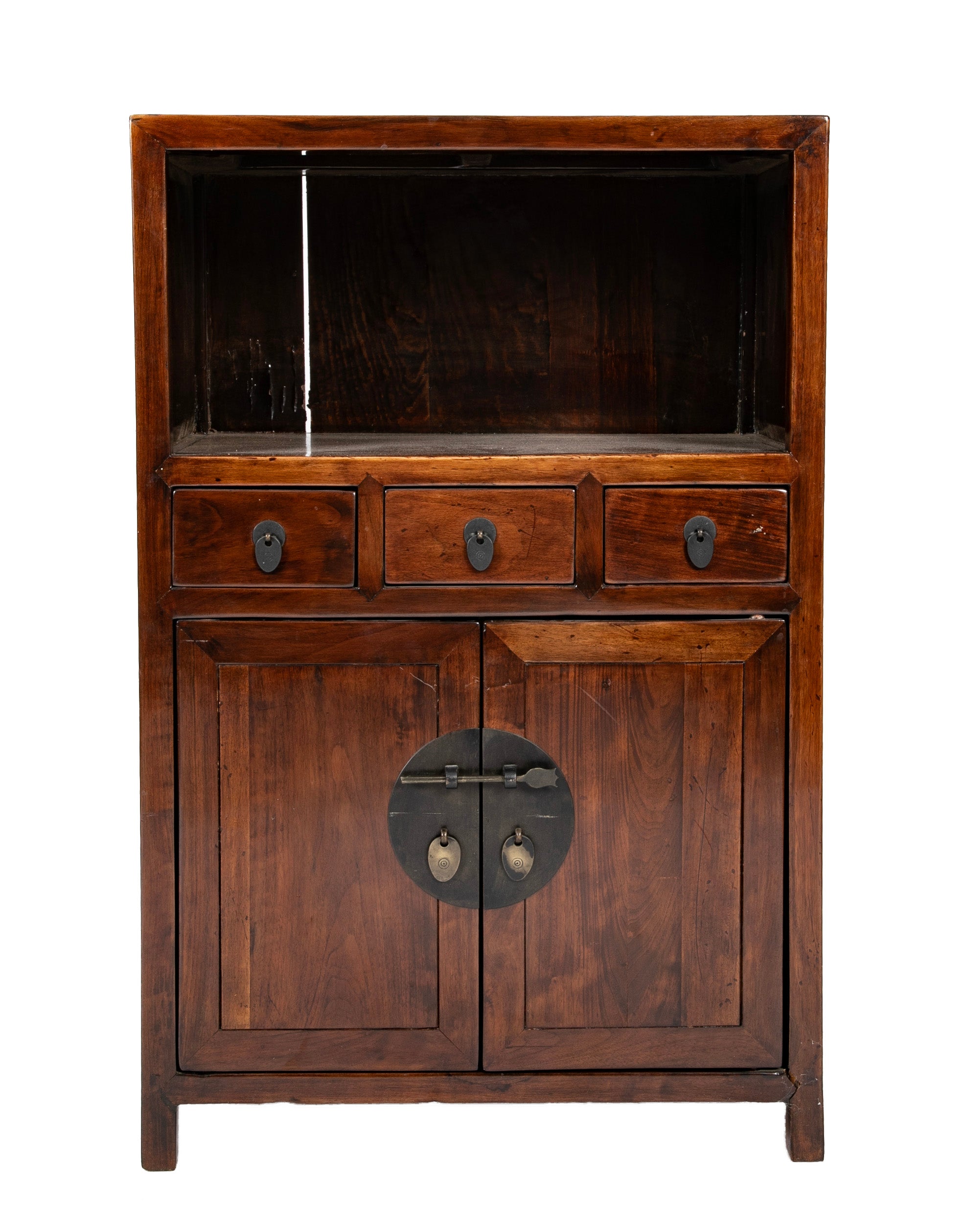 Pair of 19th Century Chinese Hardwood Cabinets