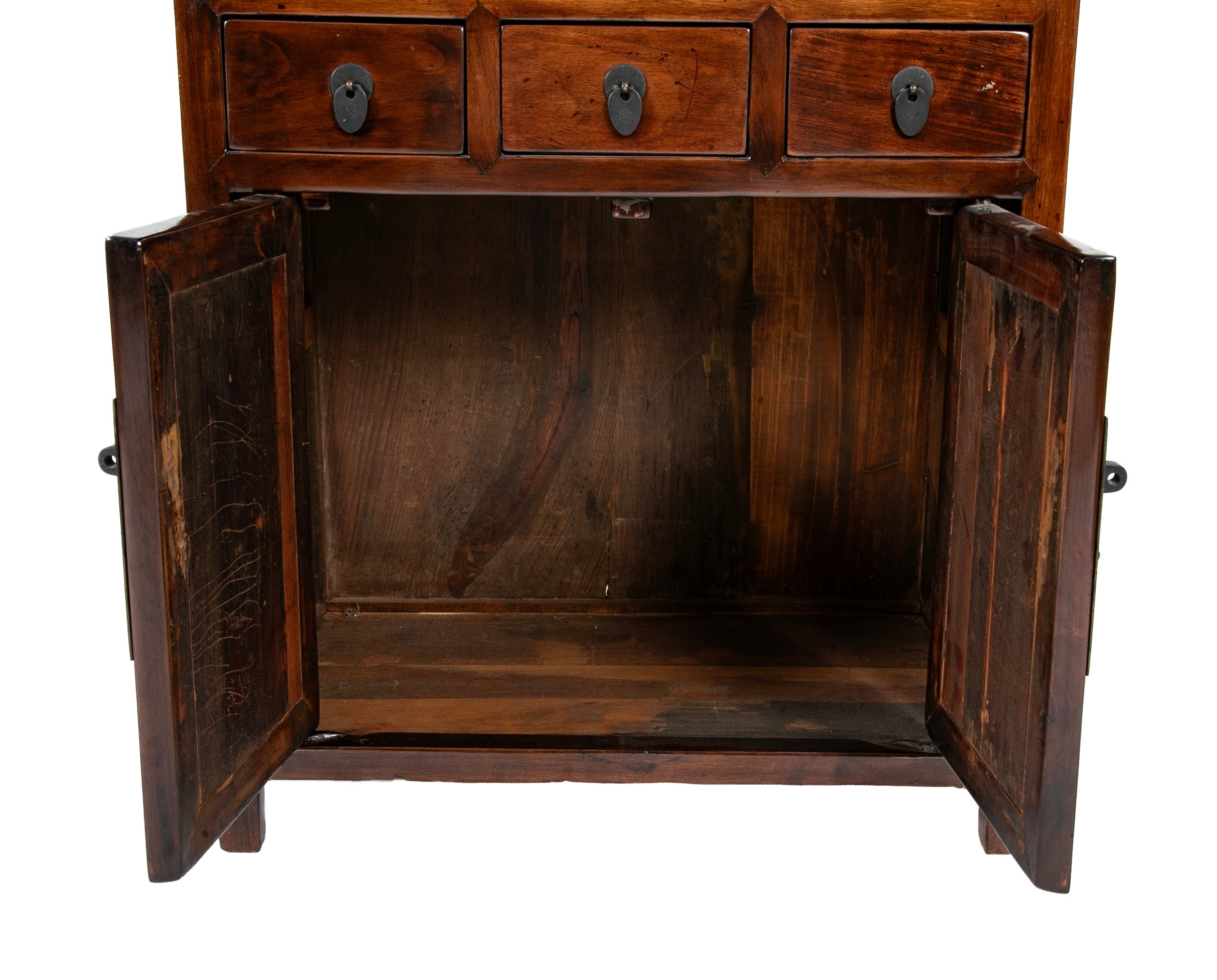 Pair of 19th Century Chinese Hardwood Cabinets