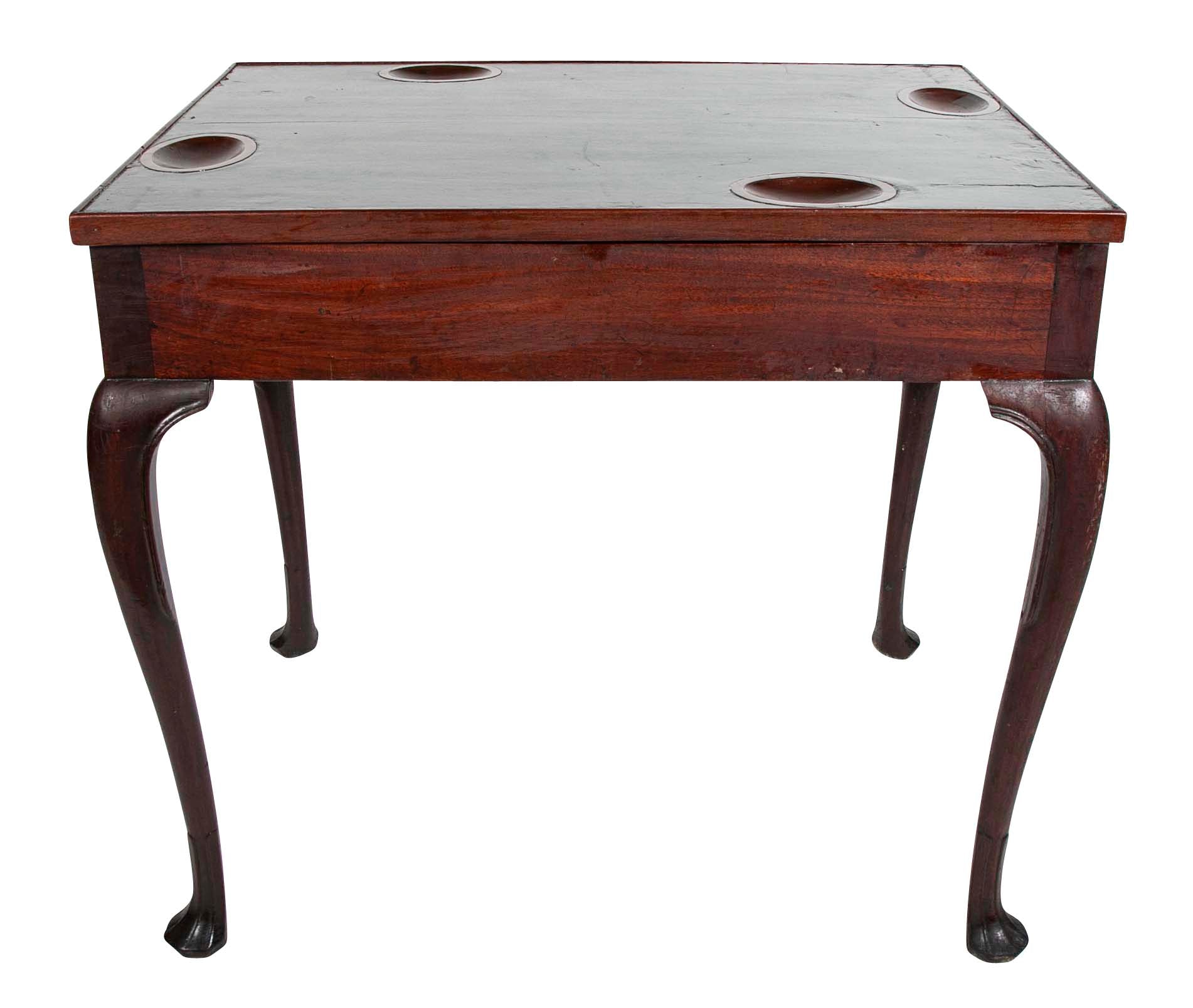 Queen Anne Walnut Game Table