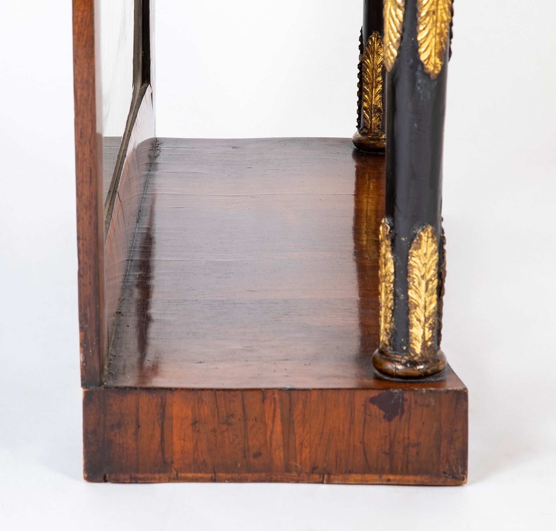 Pair of Early 19th Century Regency Rosewood Mirror Back Console Tables