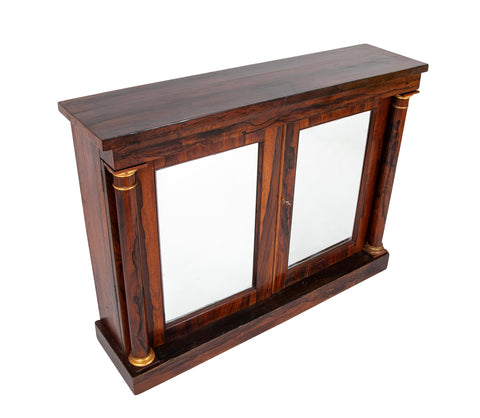 An English Regency Credenza of Brazilian Rosewood