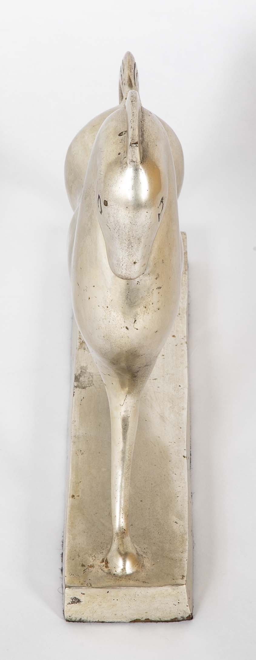 Silvered Art Deco "Etruscan" Horse