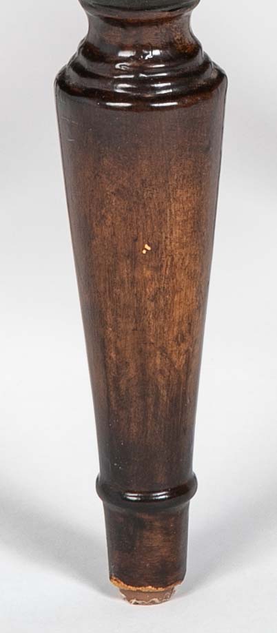 Cylinder Form Leather Faced Side Table with Faux Book Bindings on Drawers and Doors