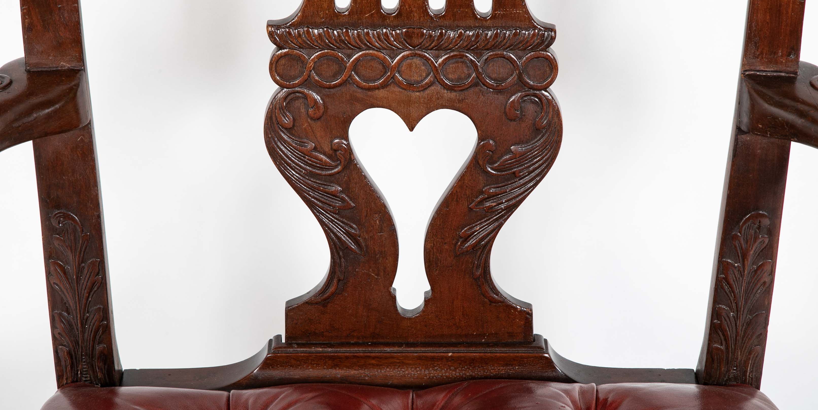 Pair if George II Gainsborough Armchairs