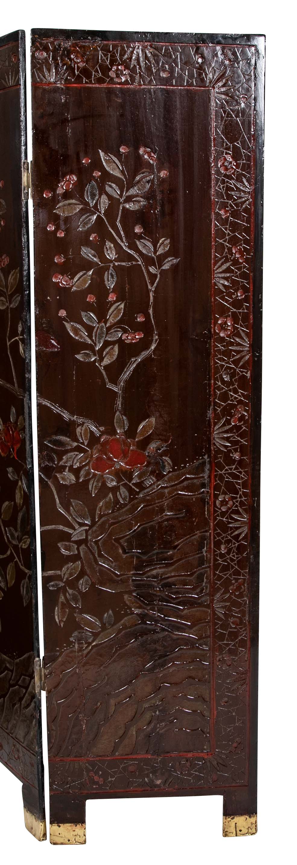 Chinese Four Fold Screen