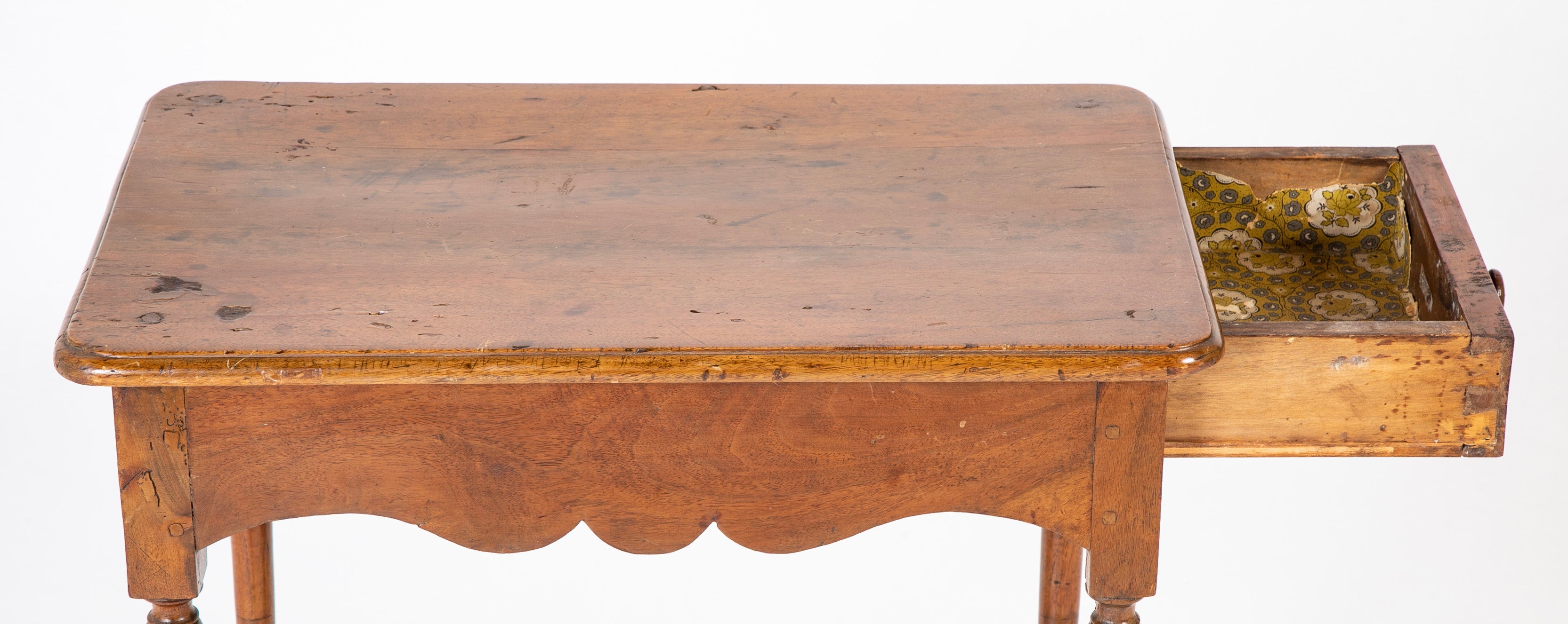 Early 18th Century Louis XIII Walnut Side Table