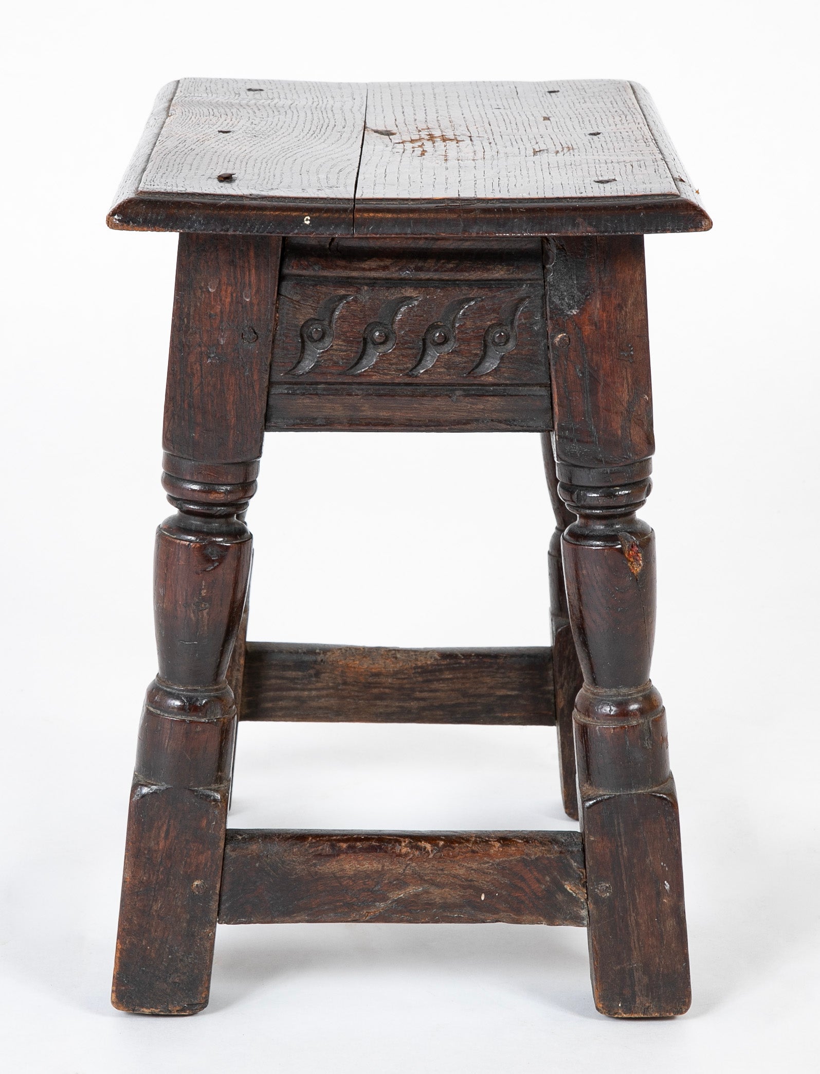 English Jacobean Oak Joint Stand