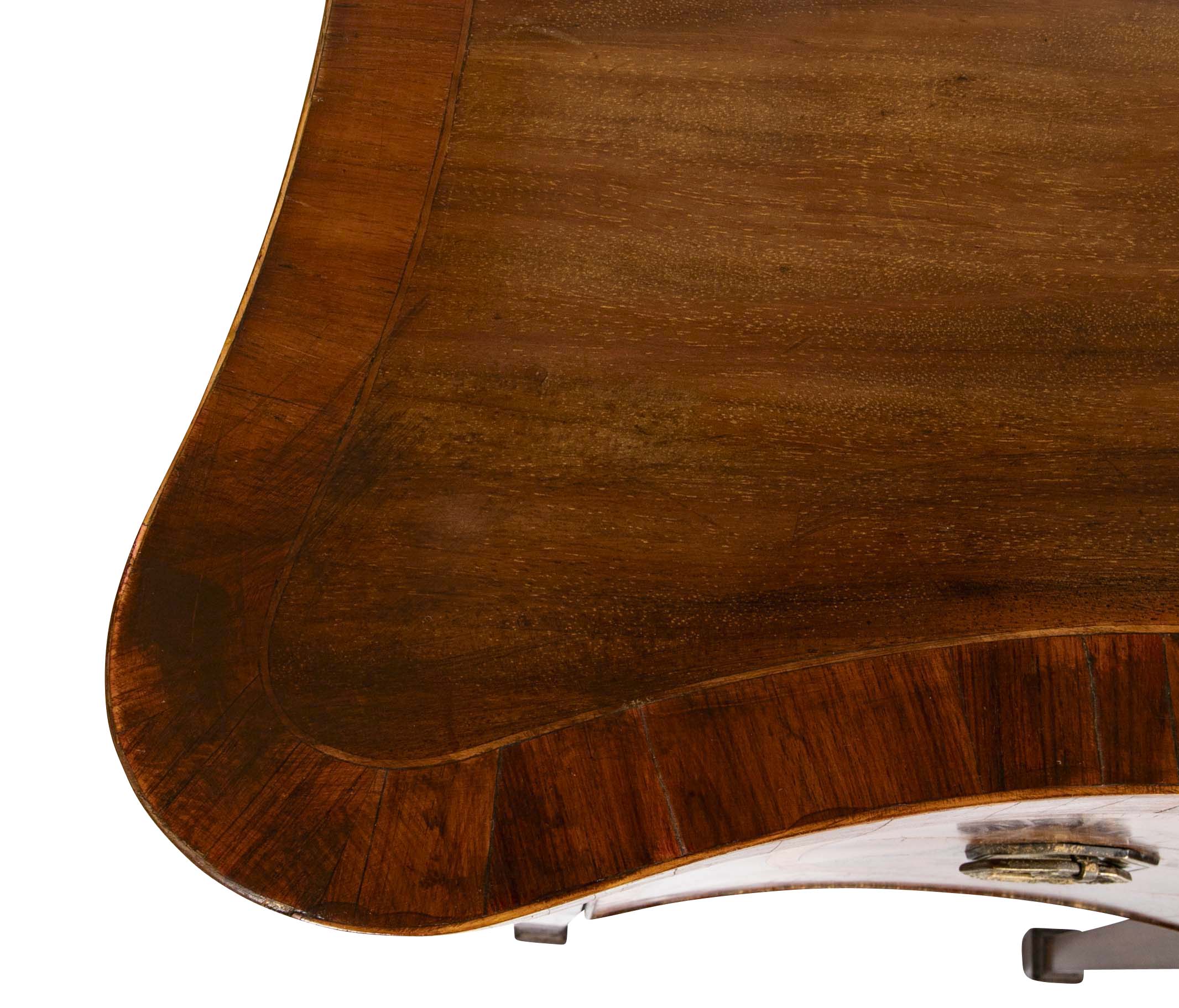 George III Period Mahogany Inlaid Sideboard