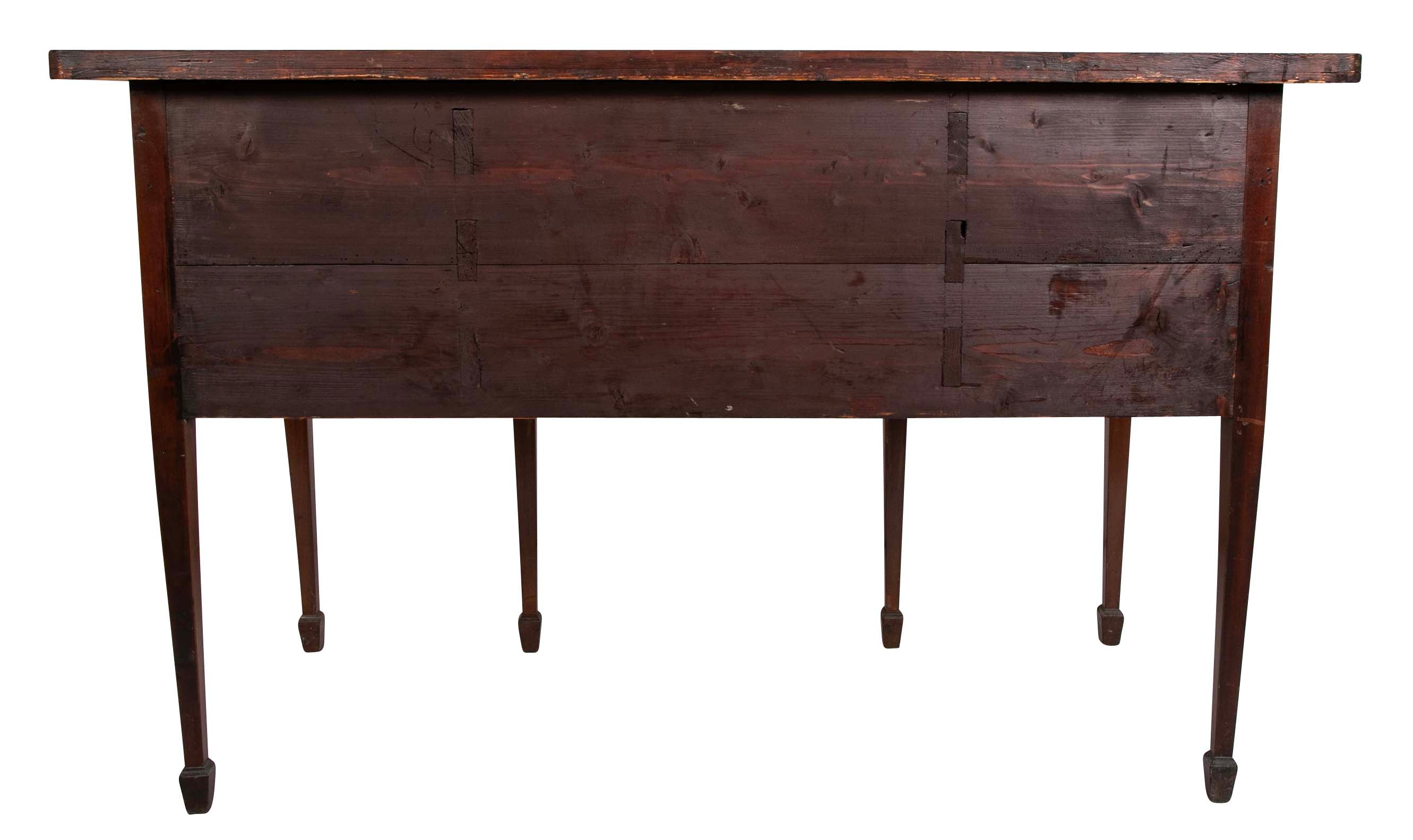 George III Period Mahogany Inlaid Sideboard