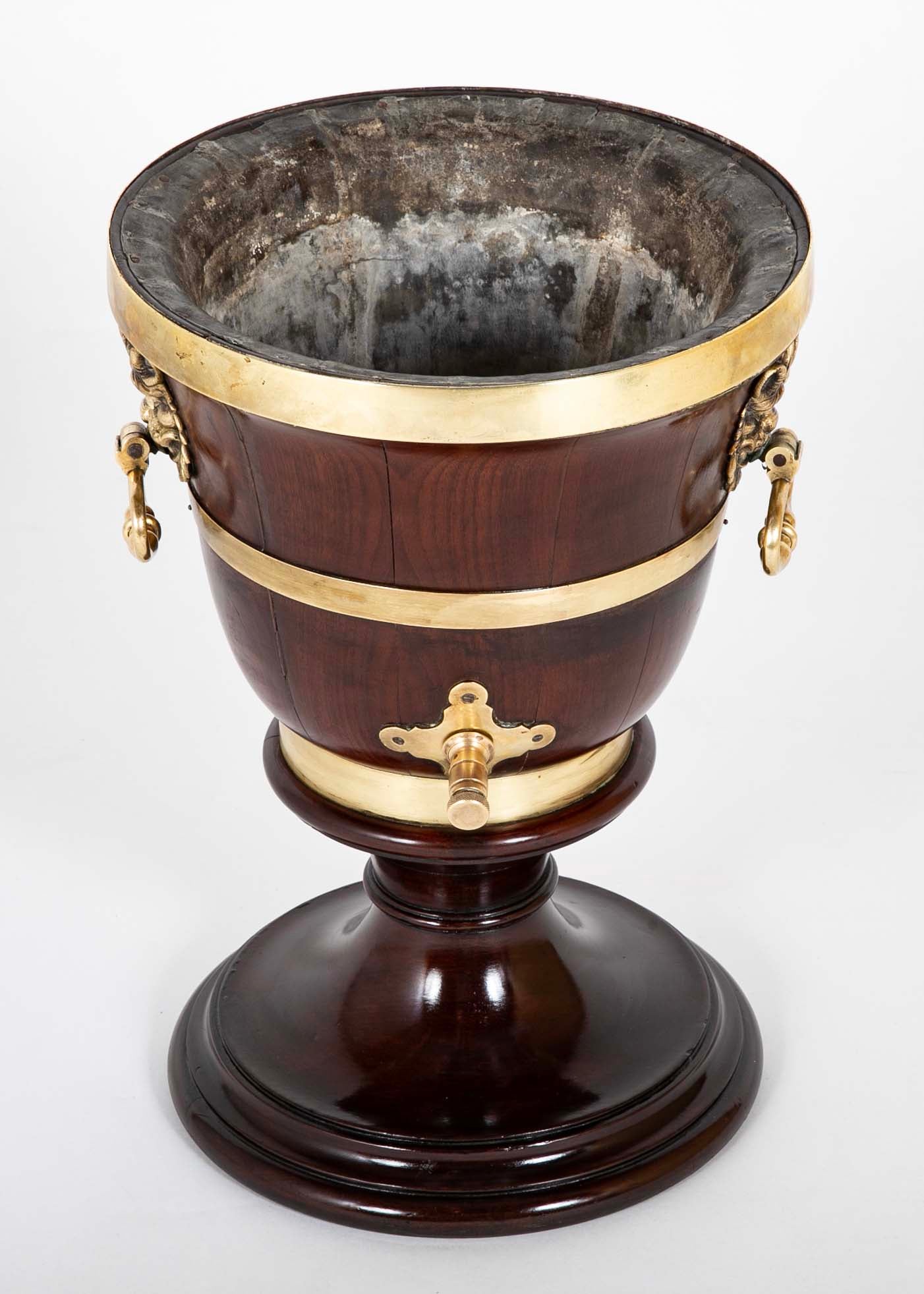 Fine English George III Mahogany Cistern