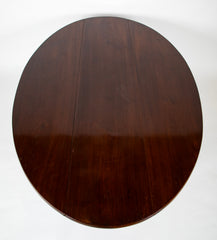 English George III Six Leg Mahogany Hunt Table
