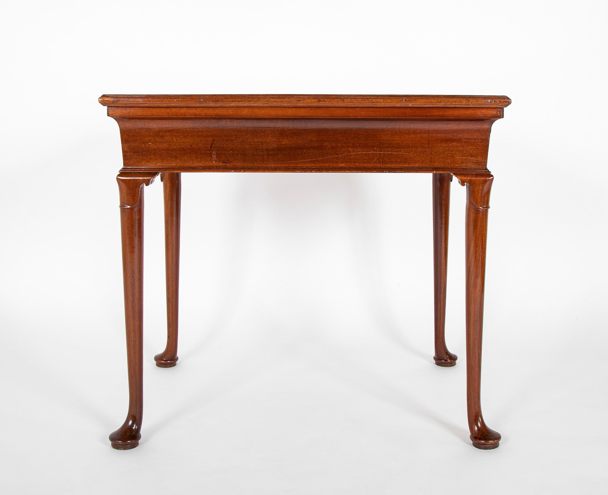 Rare George II / Queen Anne Padouk Wood Game & Tea Table