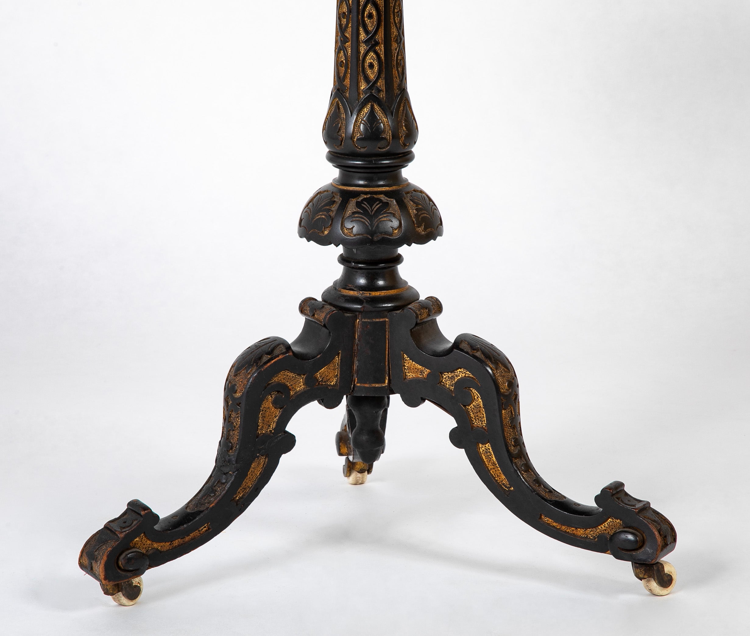 Late 19th Century Eglomise Top Games Table from The Stanley Weiss Collection