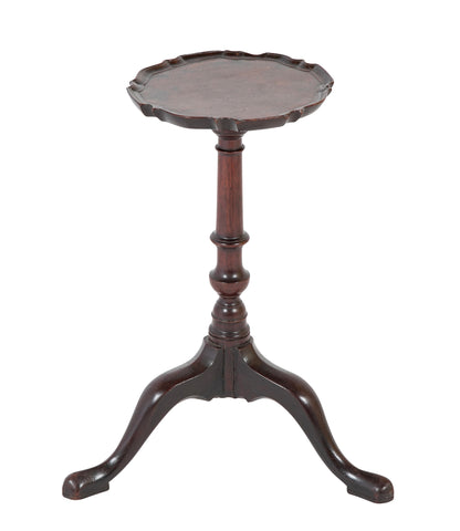 A Mid 18th Century George II Mahogany Piecrust Wine Table