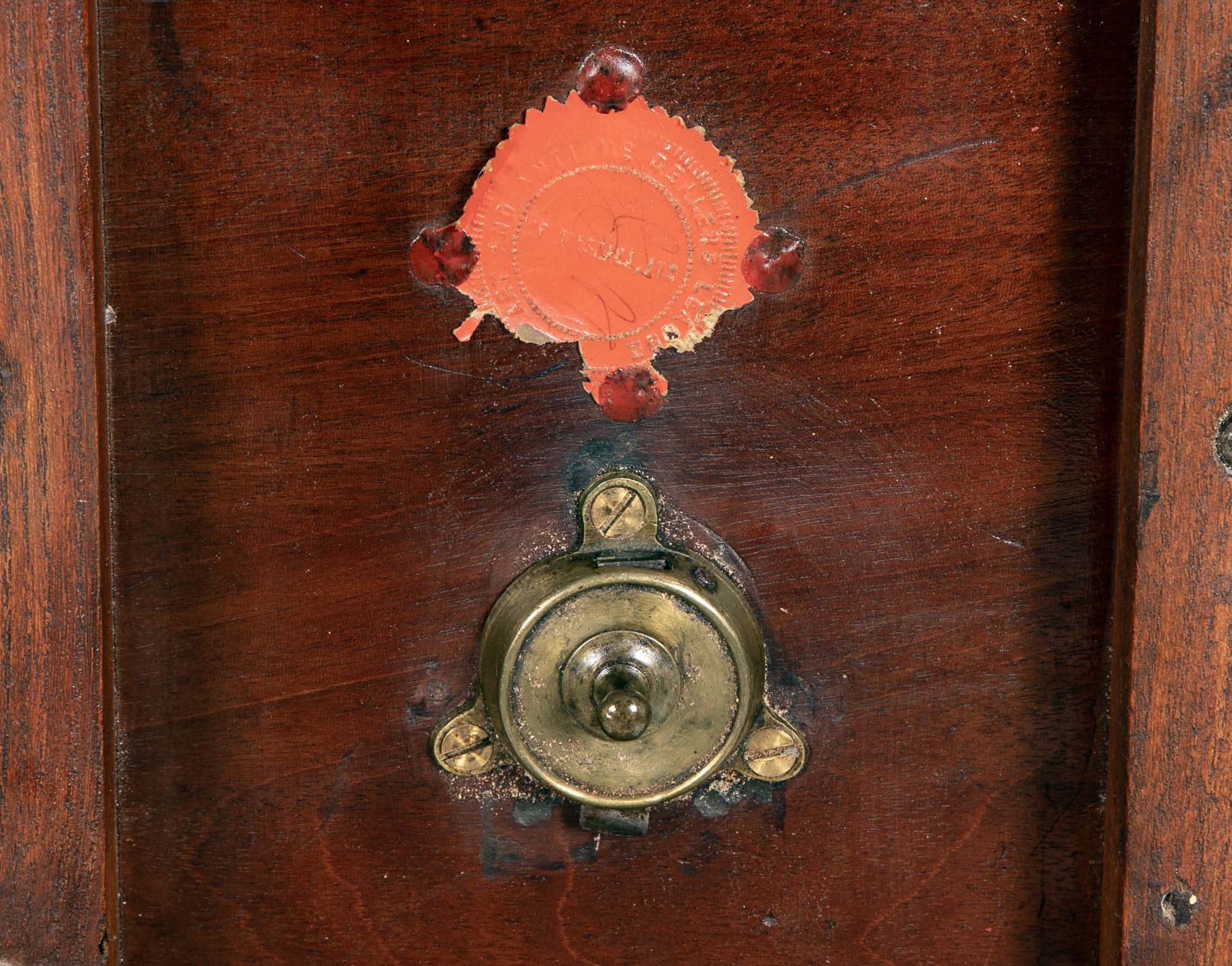 French Directoire Mahogany Tilt Top Table