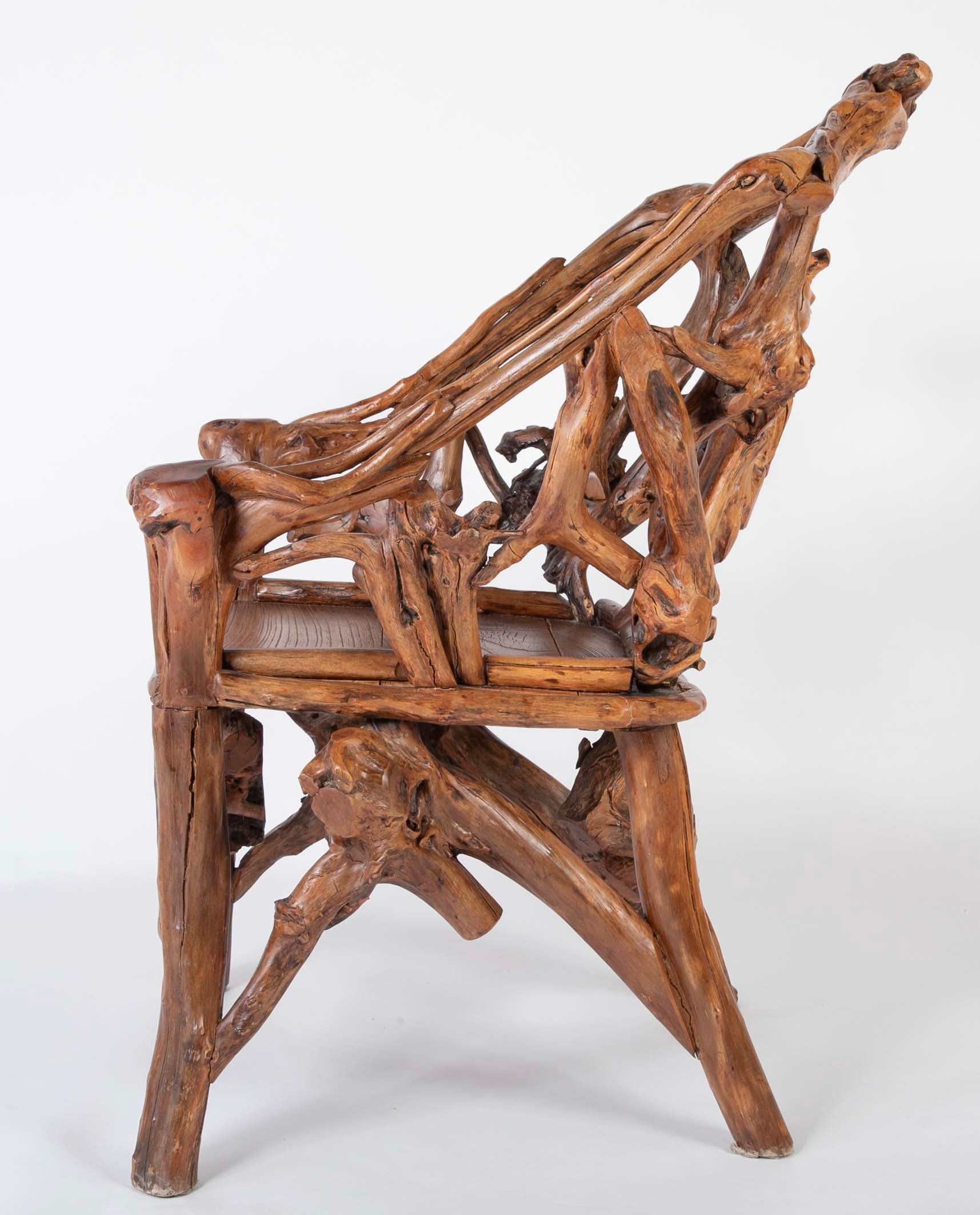 Unusual Root Form Grand About Armchair