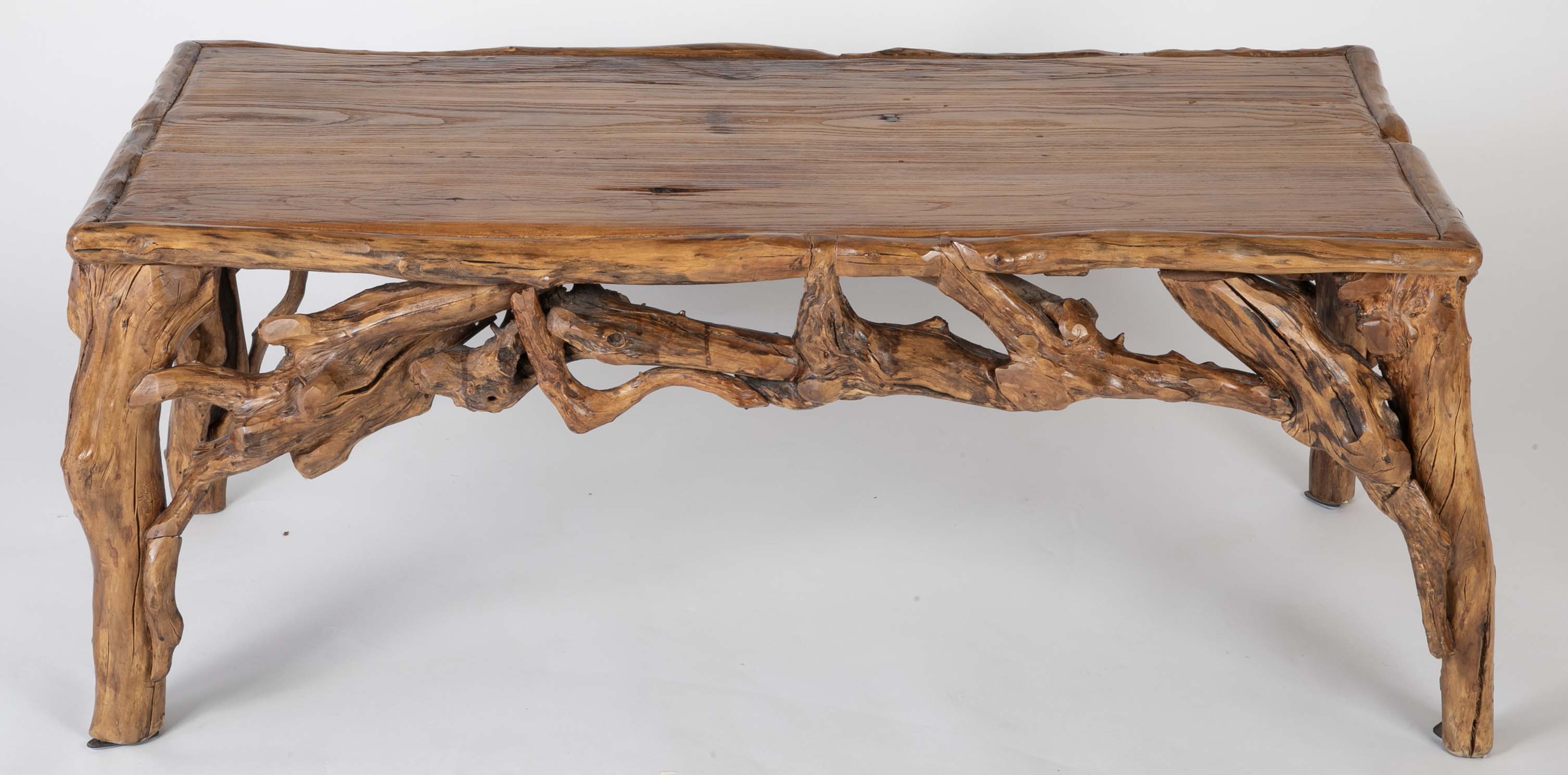 Rare Natural Root Coffee or Low Table