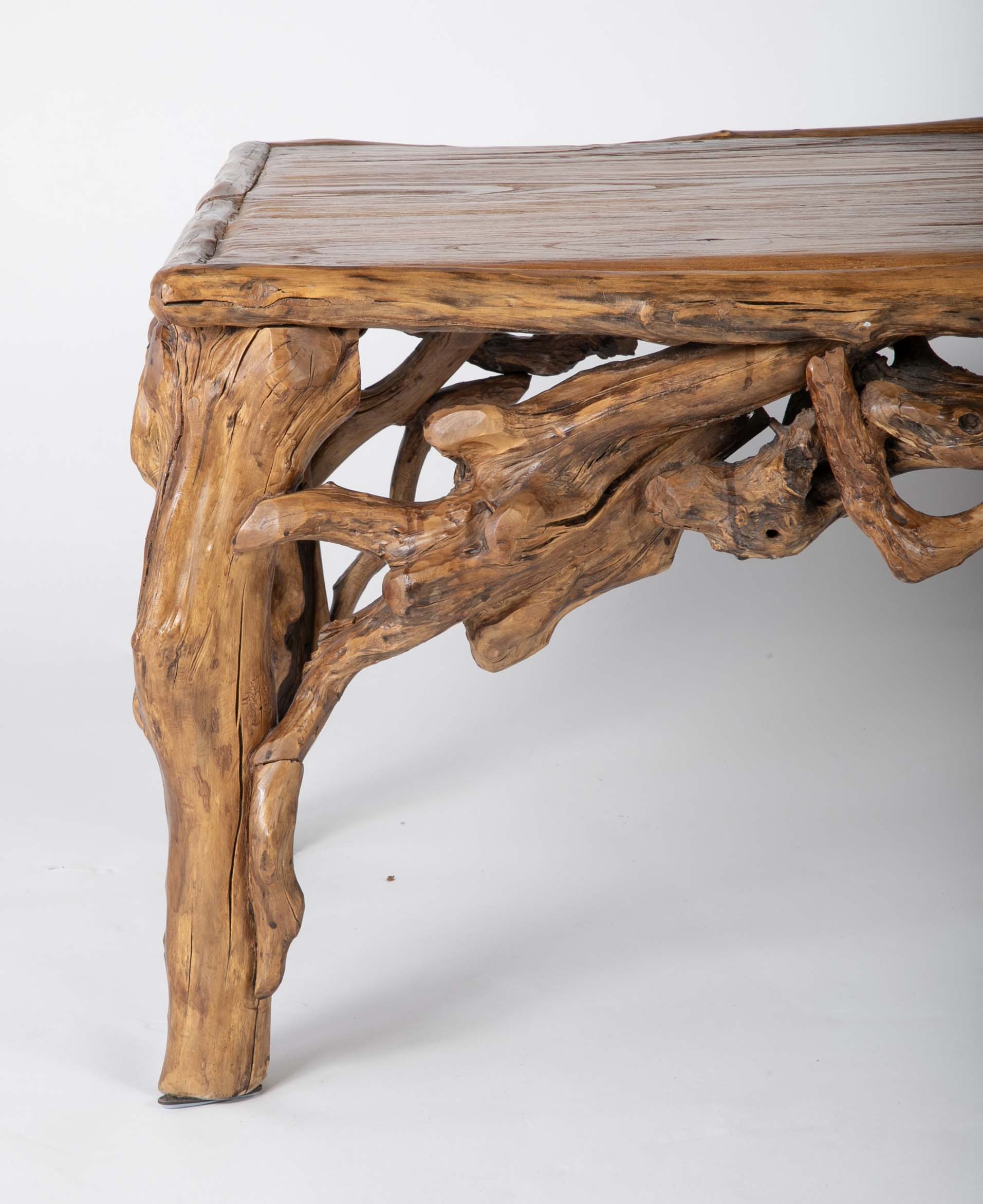 Rare Natural Root Coffee or Low Table