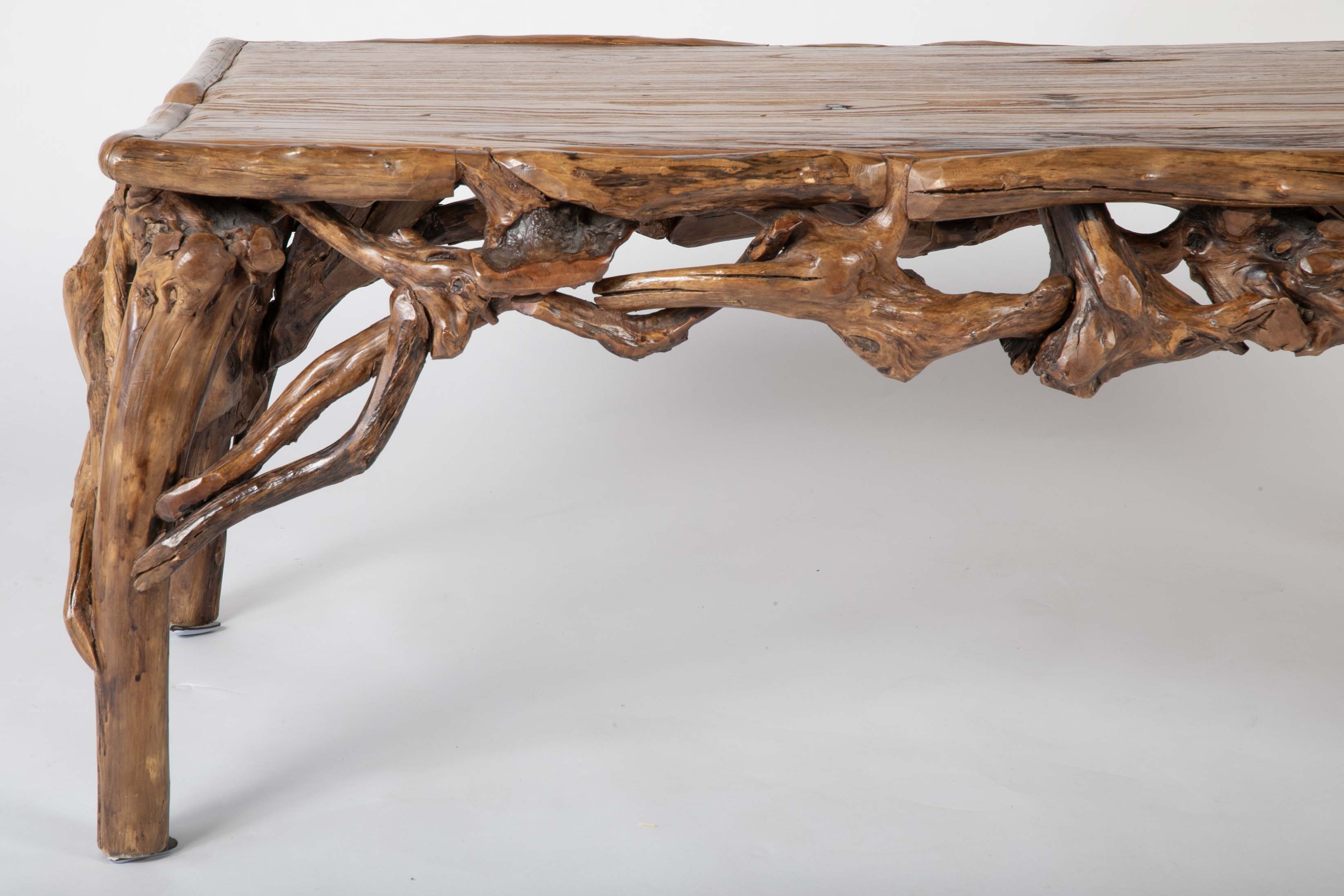 Rare Natural Root Coffee or Low Table