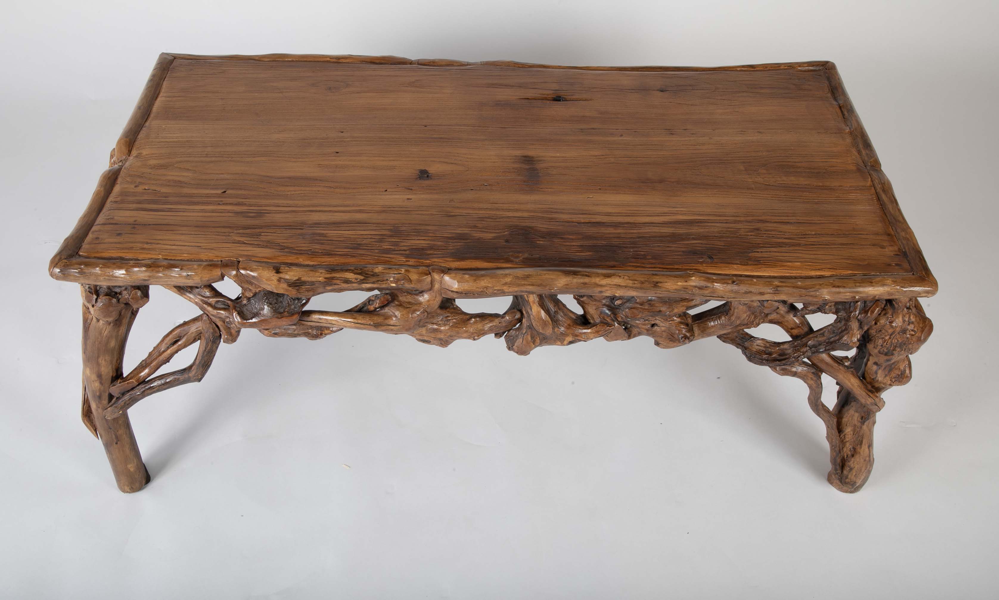 Rare Natural Root Coffee or Low Table