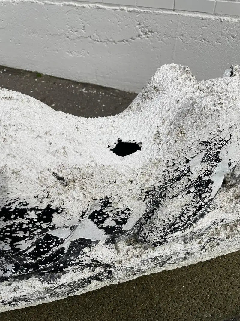 Mid-20th Century Crouching Plaster Panther