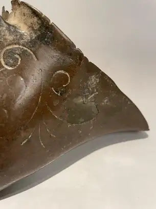 Two 19th Century Spanish Colonial Brass Slipper Stirrups