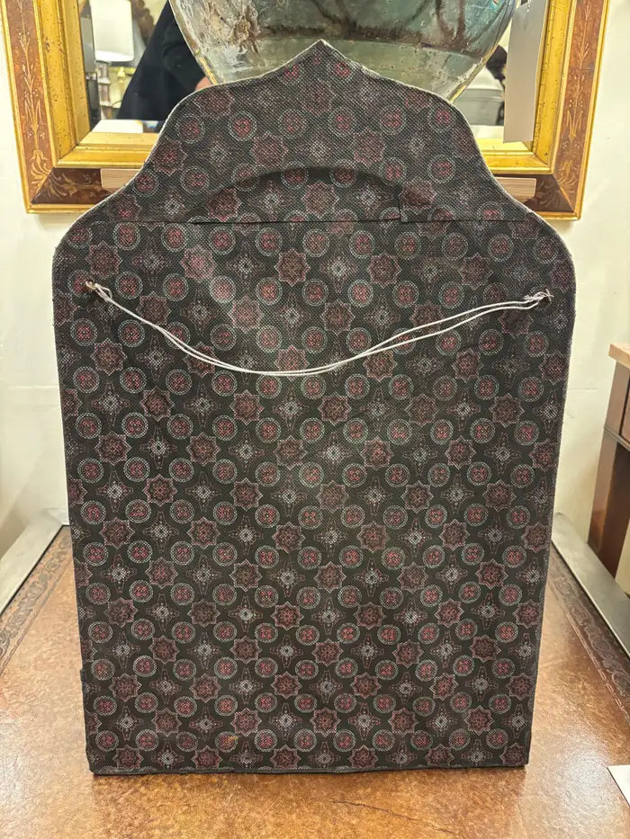 Early 20th Century Moorish Style Moroccan Incised Bone Mirror with Brass Border