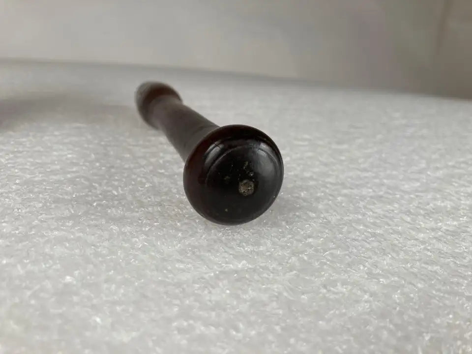 18th Century English Treen Yew Wood Mortar and Pestle