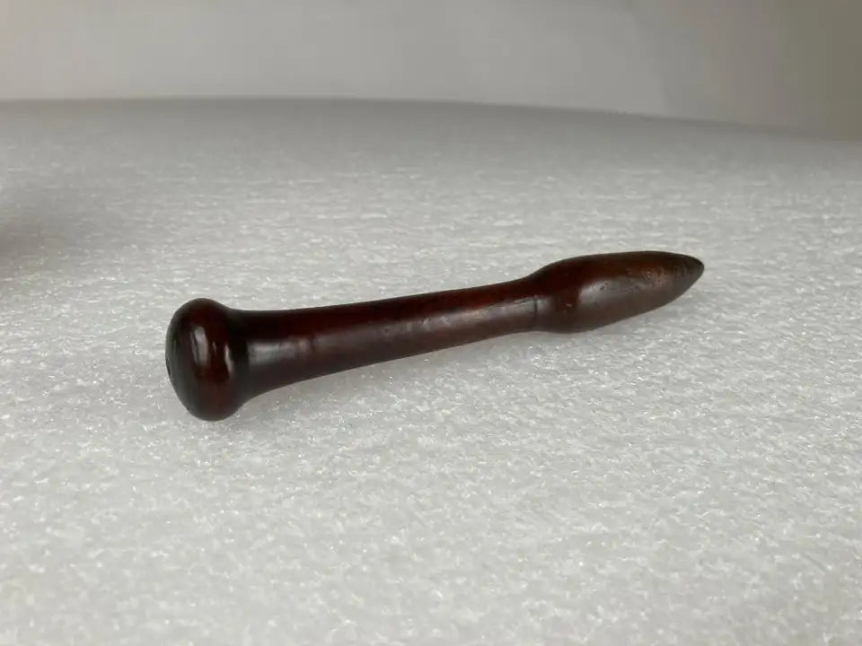 18th Century English Treen Yew Wood Mortar and Pestle