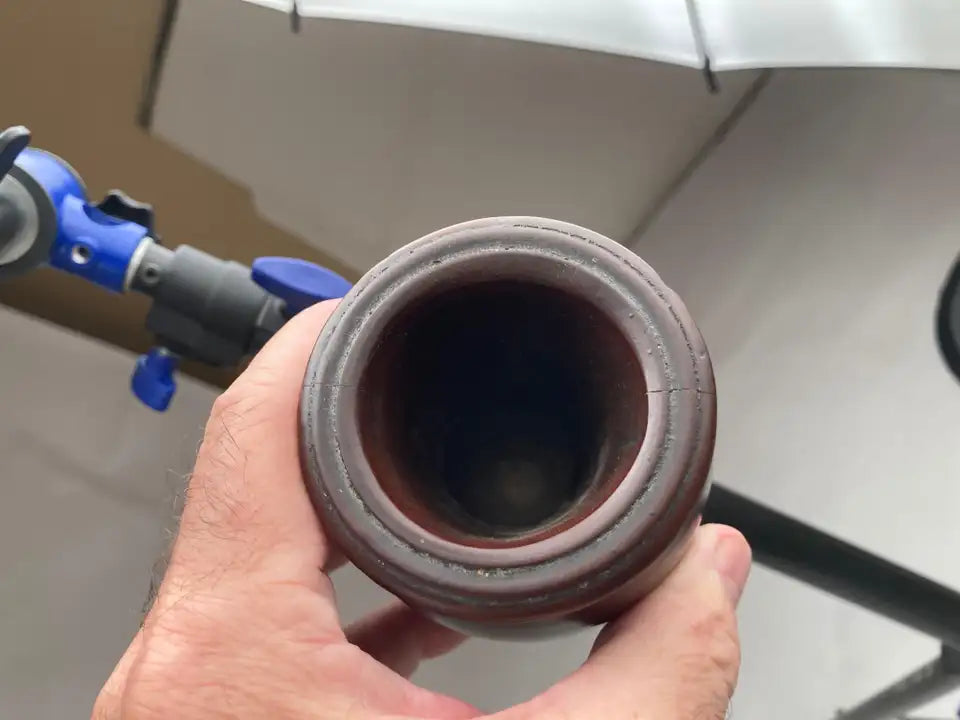 18th Century English Treen Yew Wood Mortar and Pestle