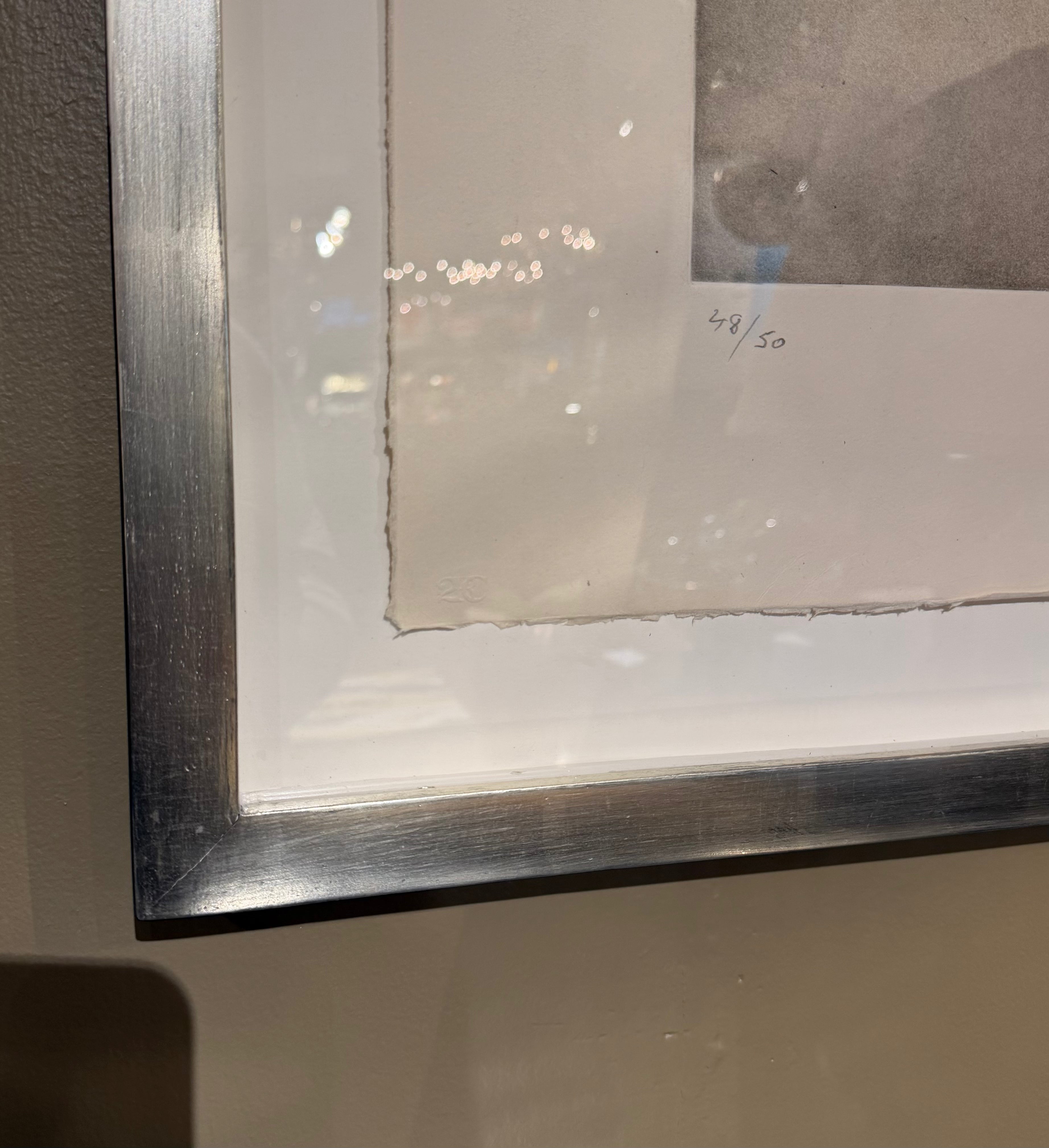 A Etching and Aquatint by Afro Basaldella Titled "Grande Grigio"