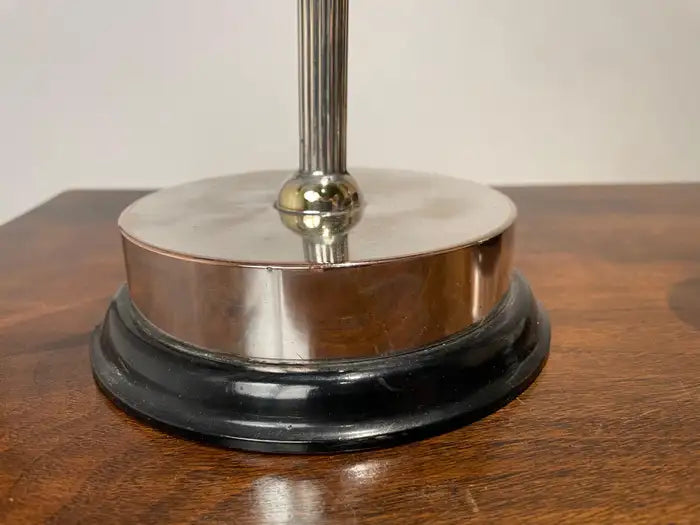 Pair of Mid 20th Century Silver Plated Horn Candlesticks