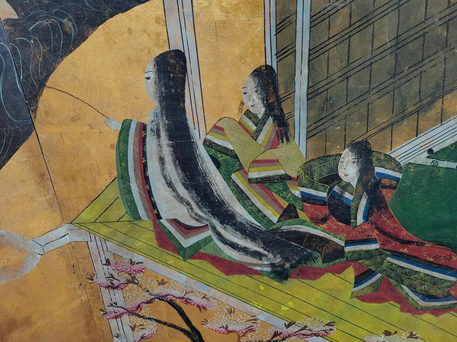 Japanese Byōbu Kanō School Screen