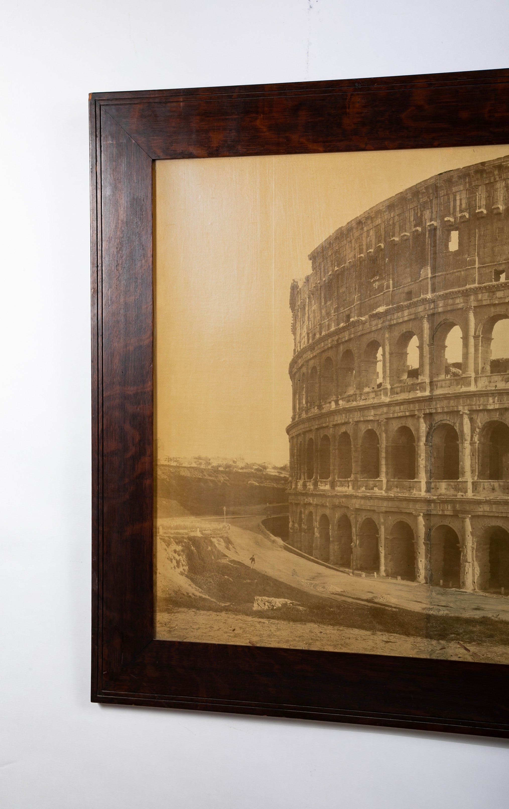 19th Century Grand Tour Photo of The Roman Colosseum