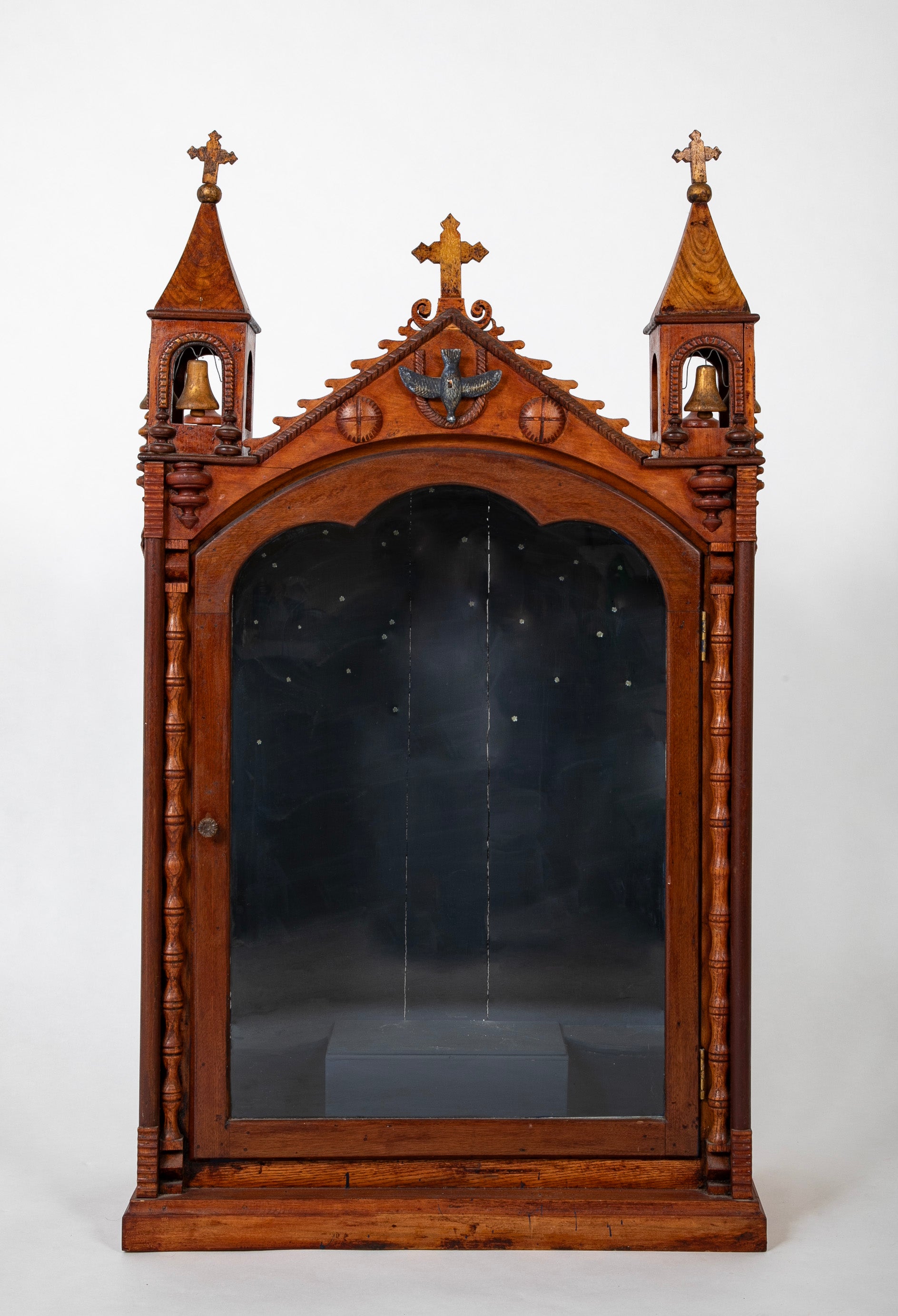 New Mexican Folk Art Santos Shrine