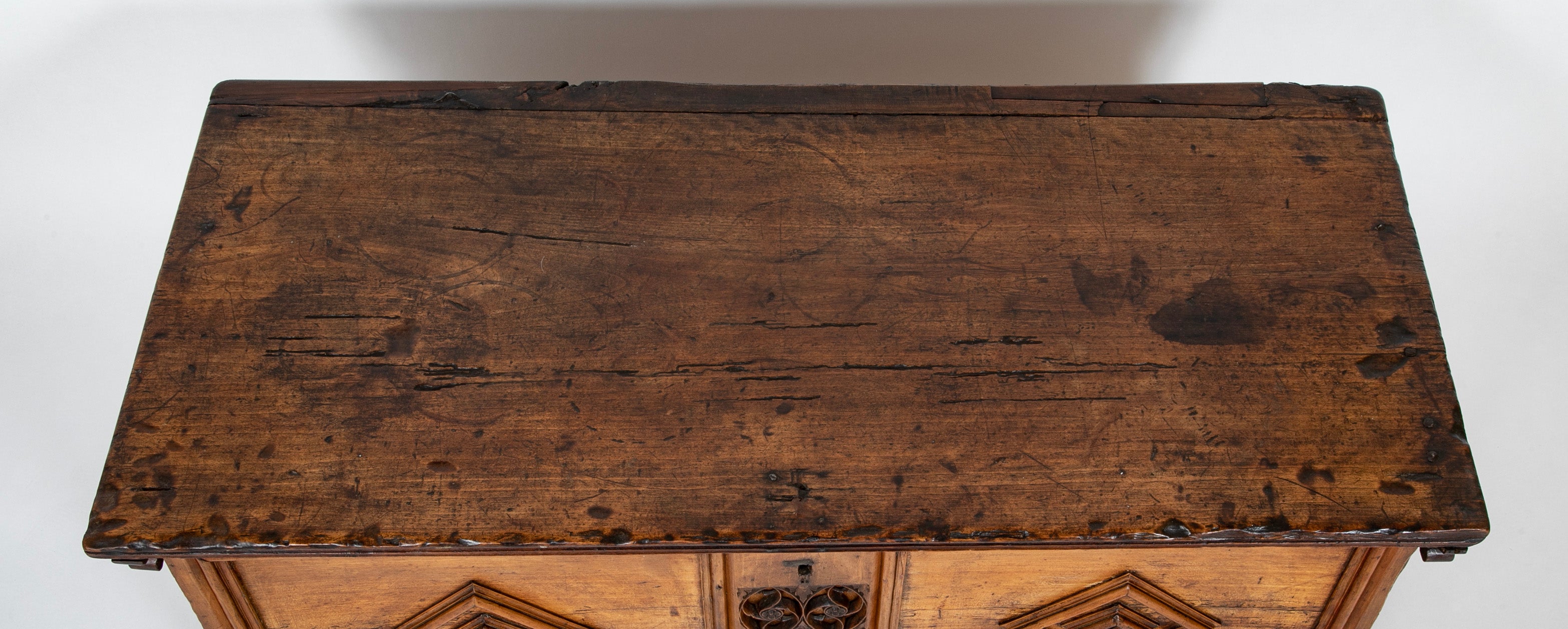 Late 16th / Early 17th Century French Walnut Cassone