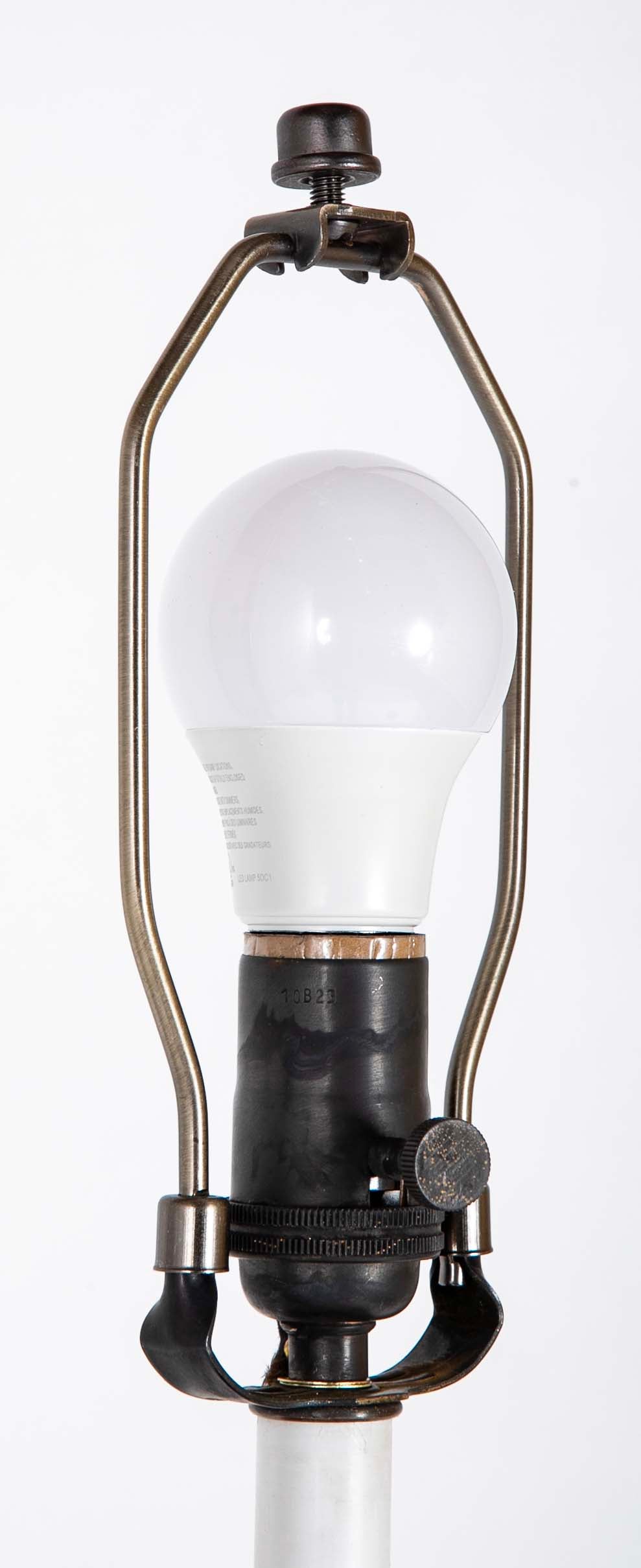 Pair Italian Baroque Style Wrought Iron and Bronze Torchere Floor Lamps