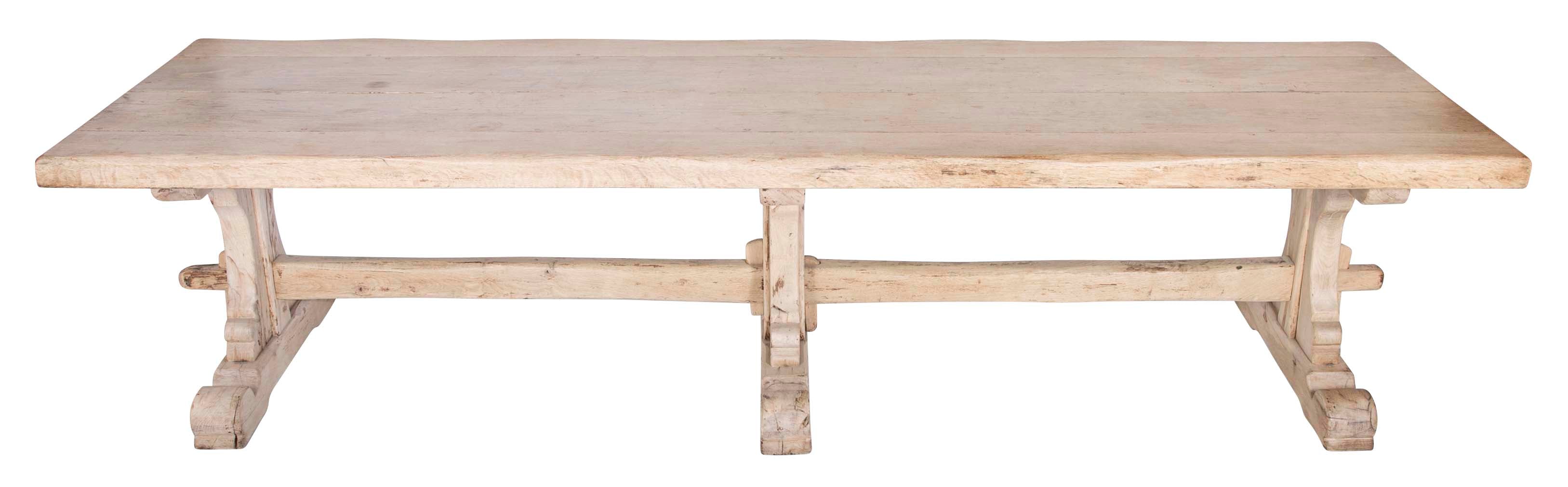19th Century Italian Baroque Style Refectory Table