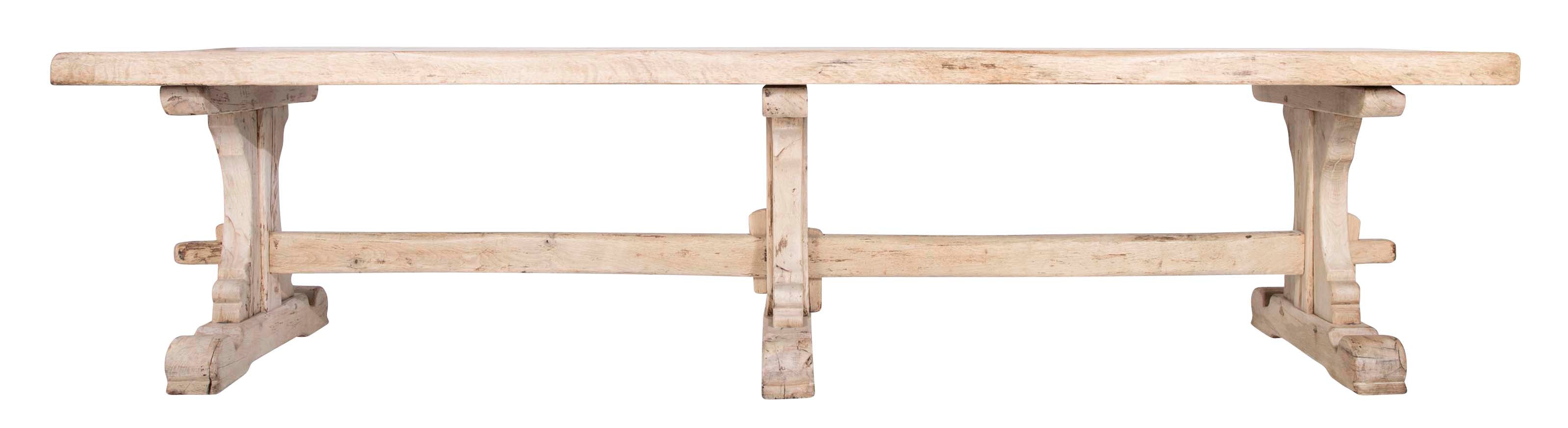 19th Century Italian Baroque Style Refectory Table
