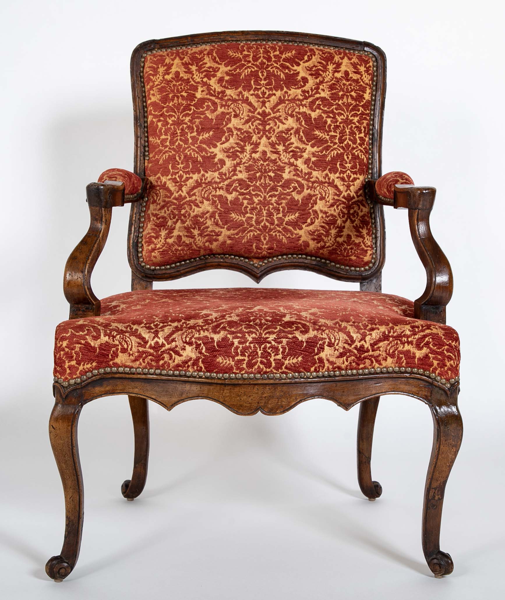 An 18th Century French Louis XV Fauteuil